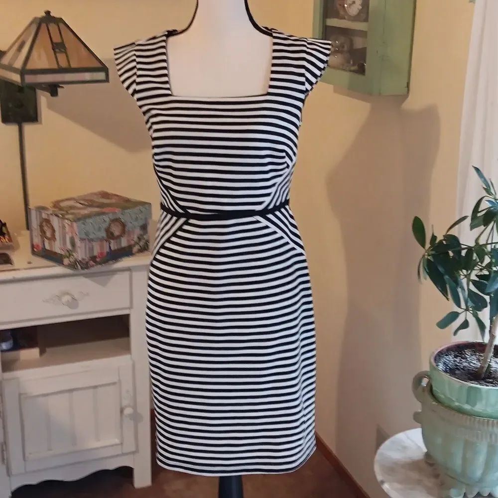 Enfocus Studio Striped Dress. Coastal, Stripes, Nautical